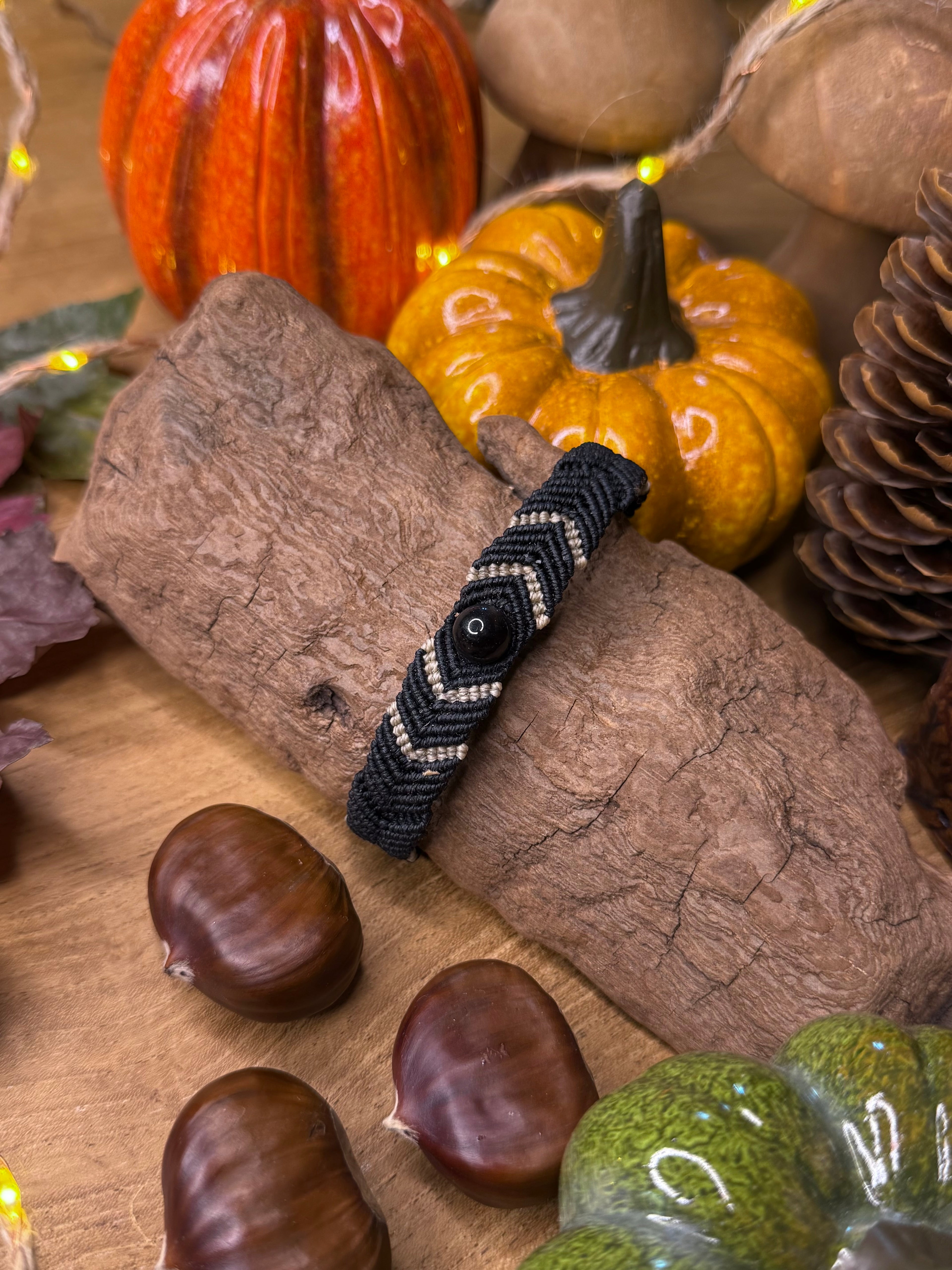 Bracelet • Obsidienne