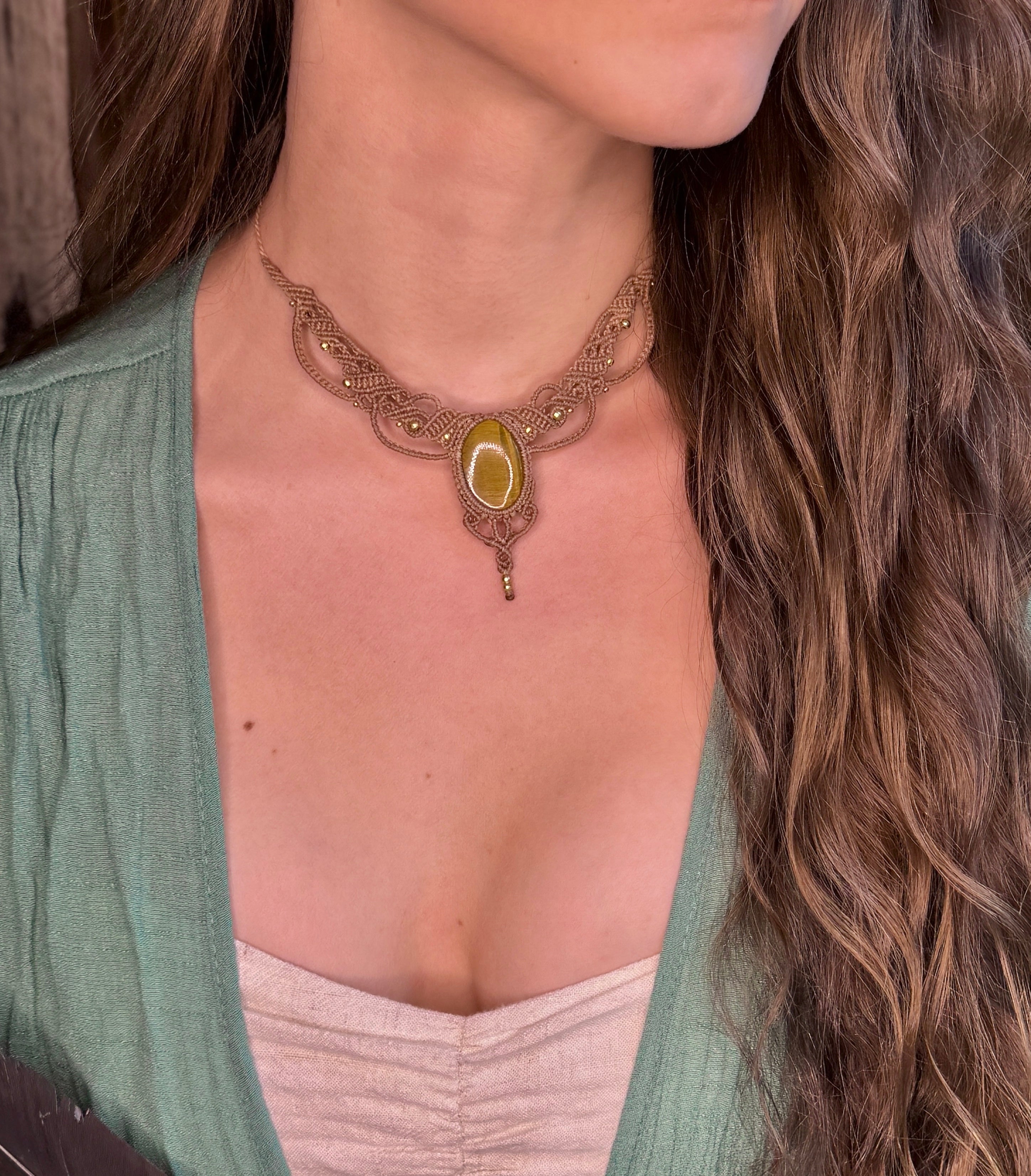 Collier • Œil de tigre