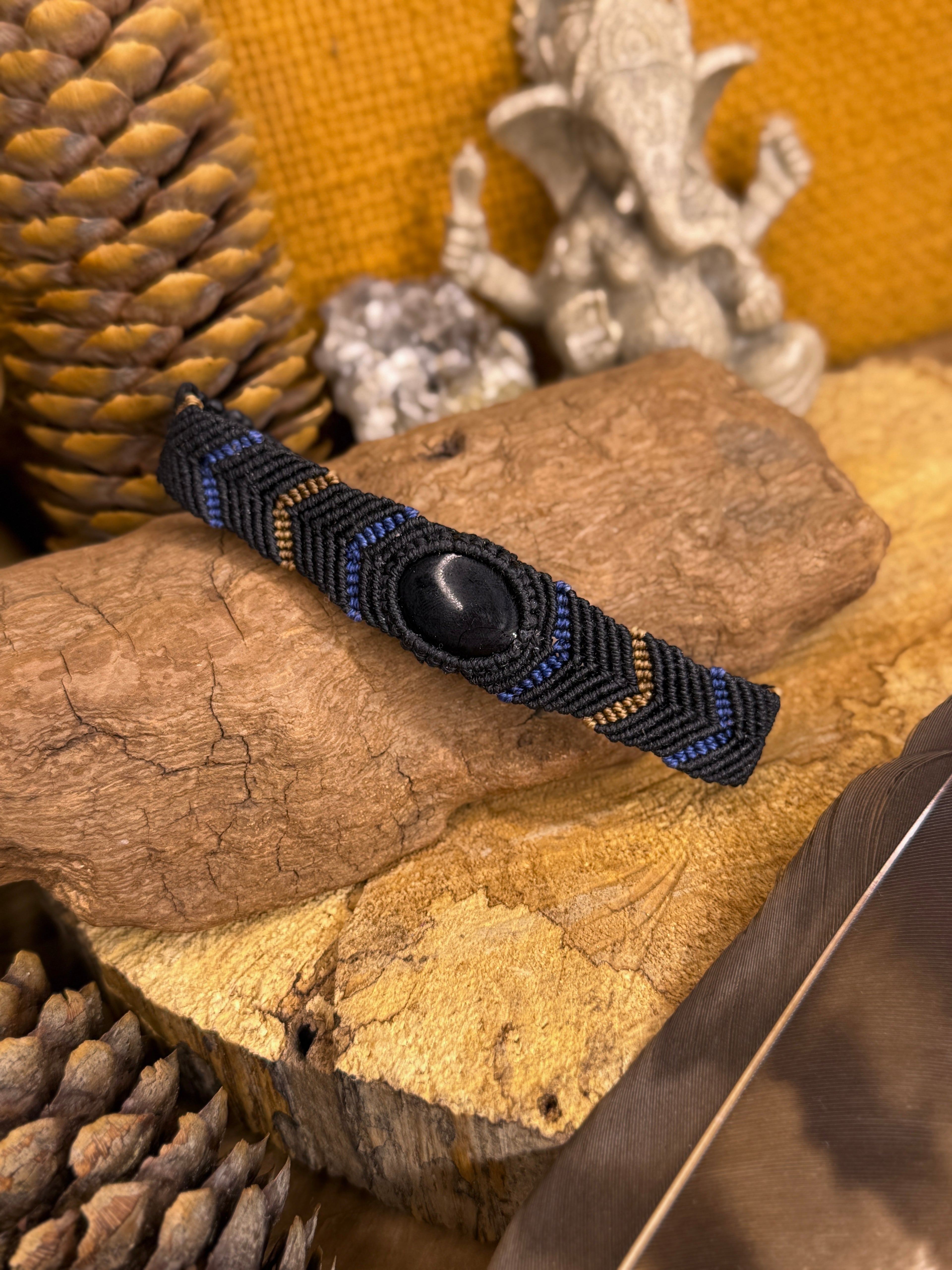 Bracelet • onyx noir