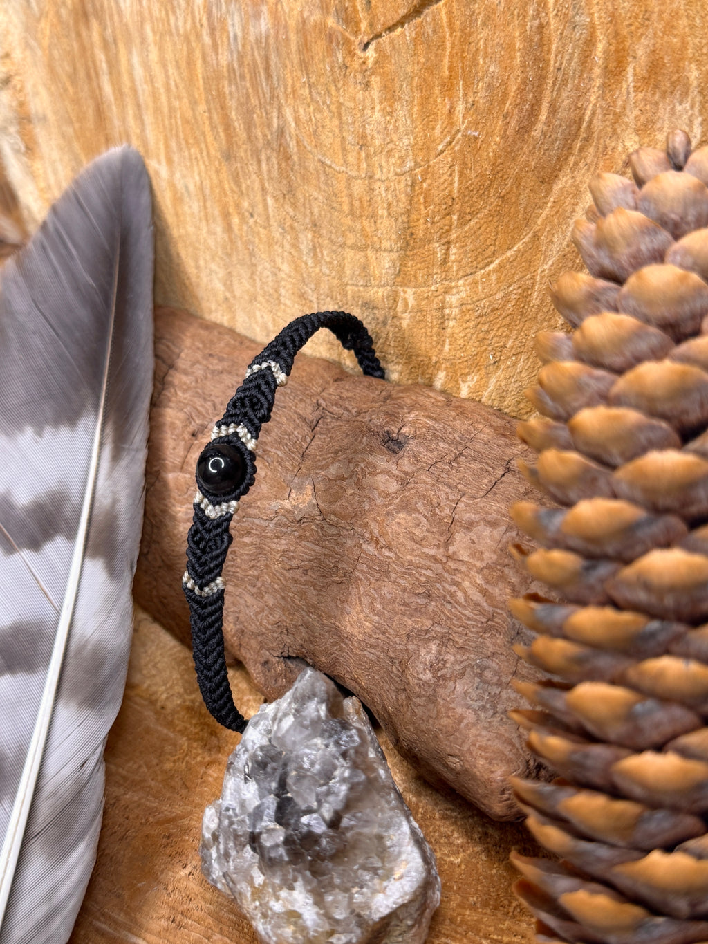 Bracelet • obsidienne