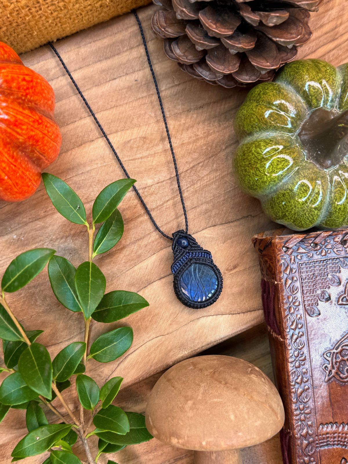 Collier • Pendentif • Labradorite • sodalite