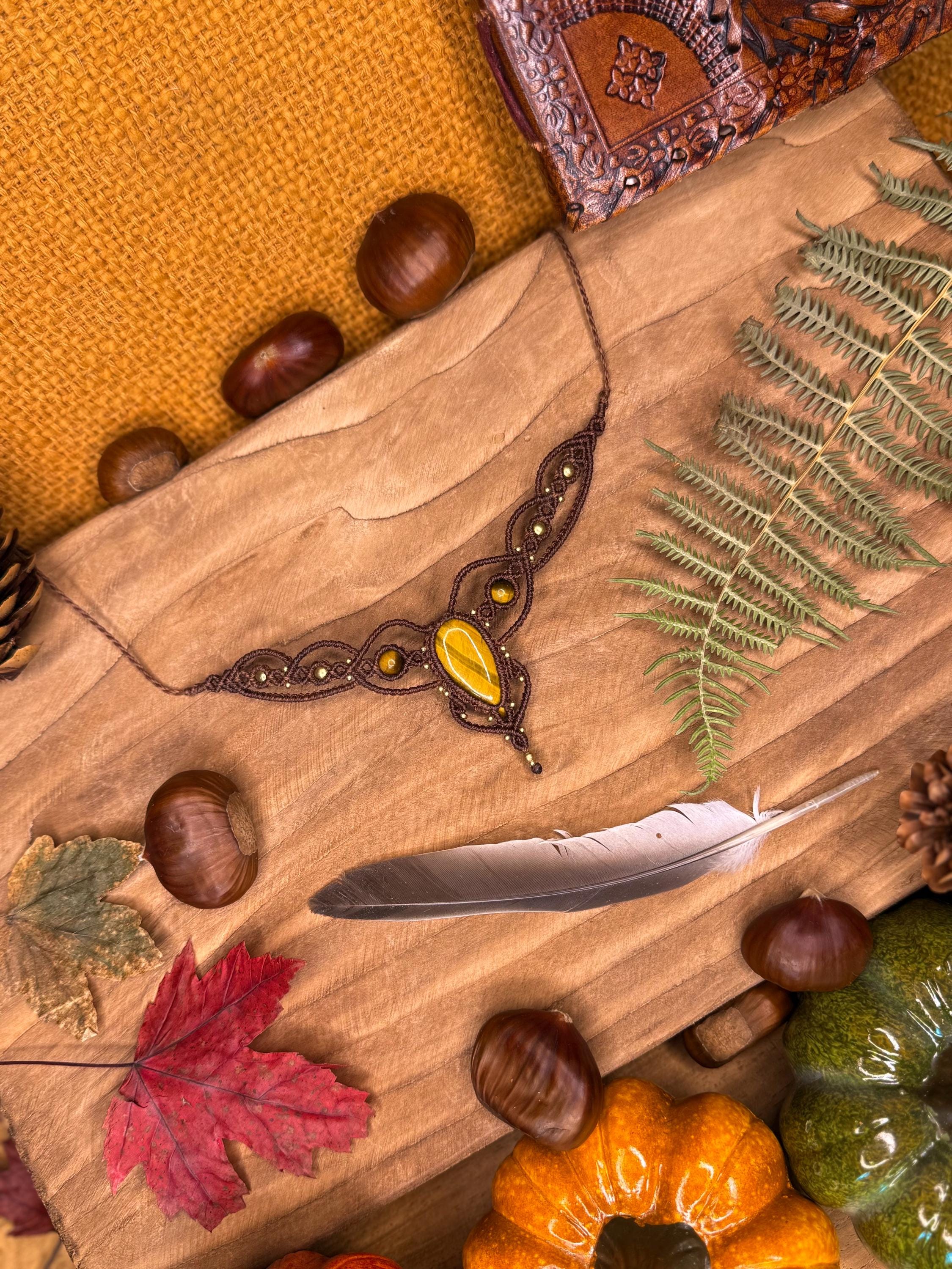 Collier œil de tigre• Protection & ancrage