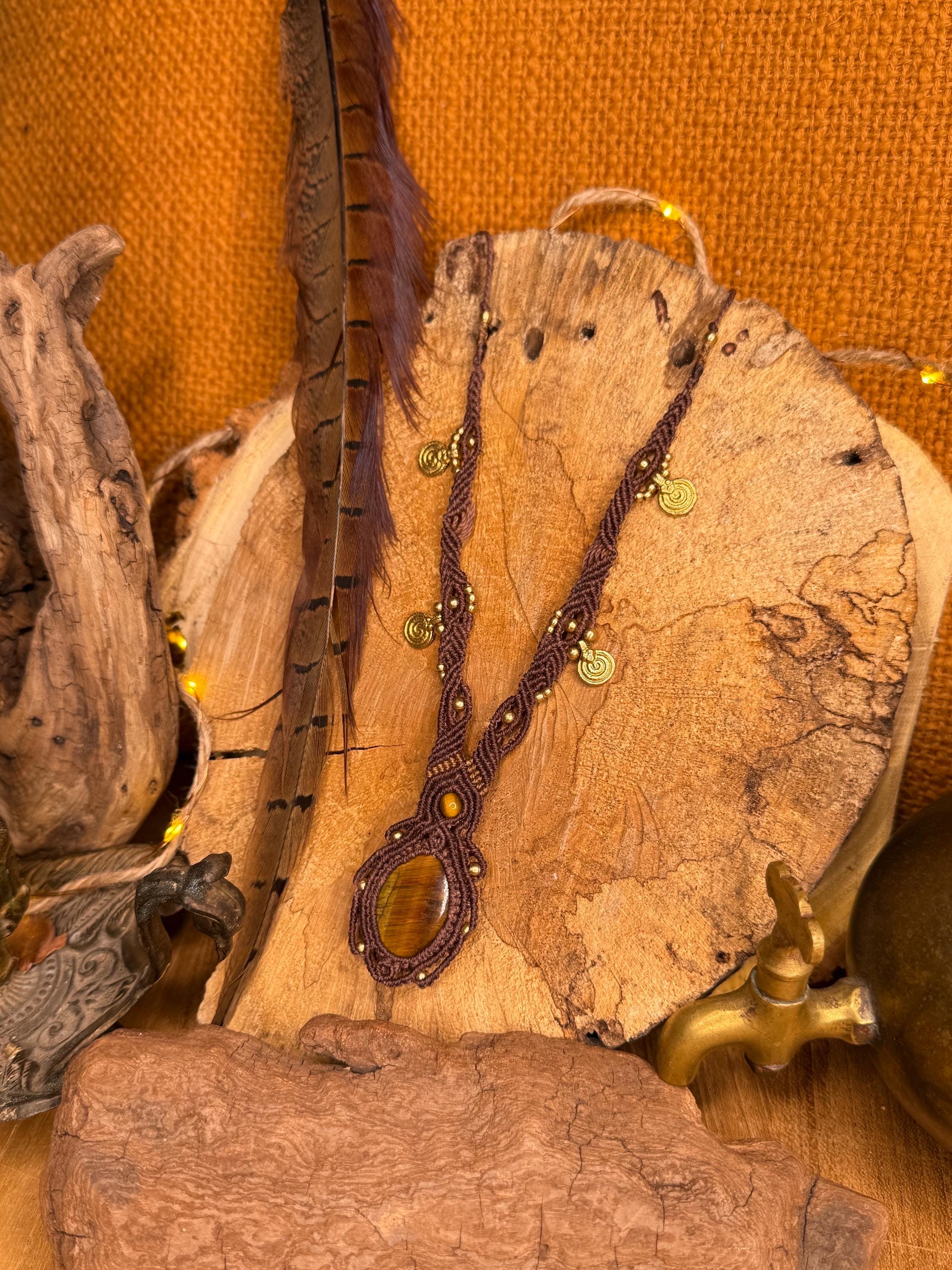 Collier œil de tigre • Protection & ancrage