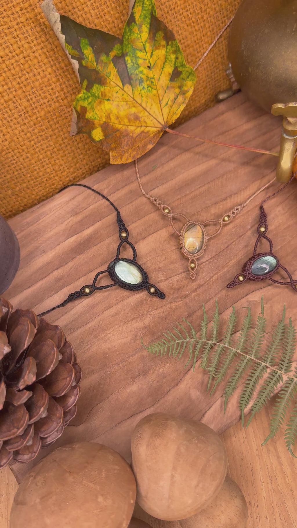 Collier • Labradorite • talisman