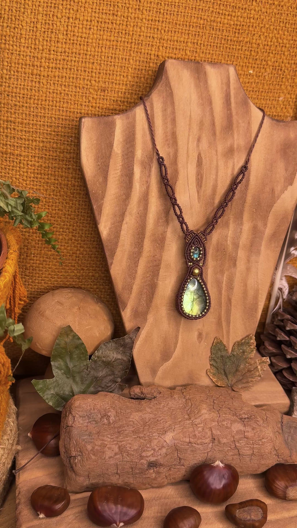 Collier • Double Labradorite