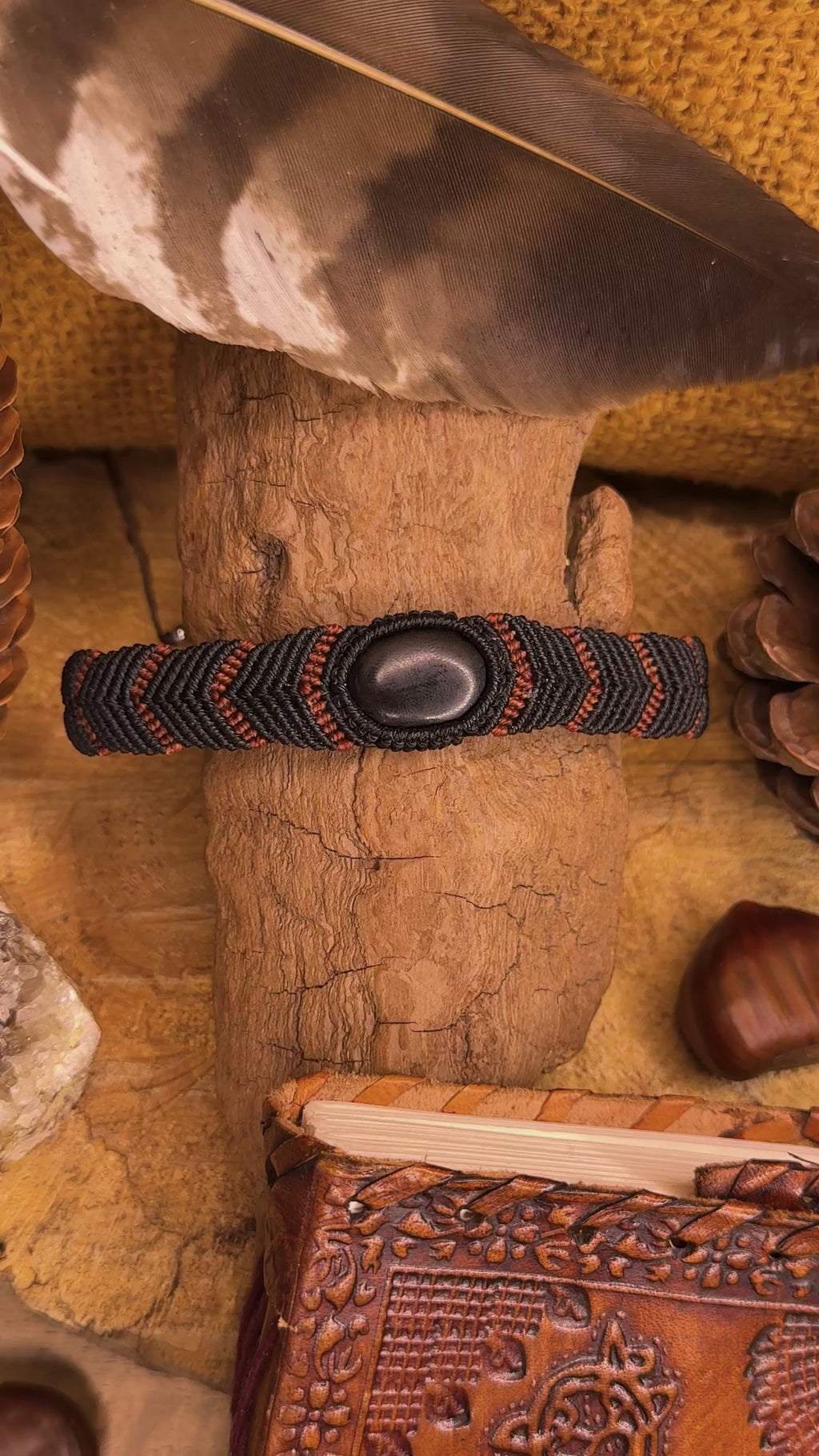 Bracelet • Onyx noir