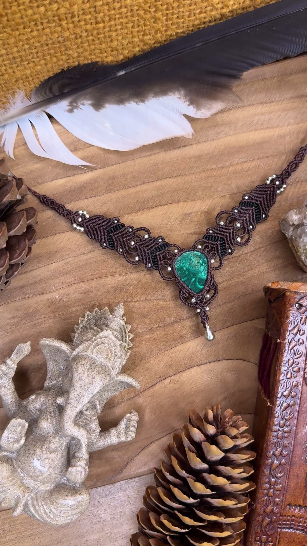 Collier • Malachite