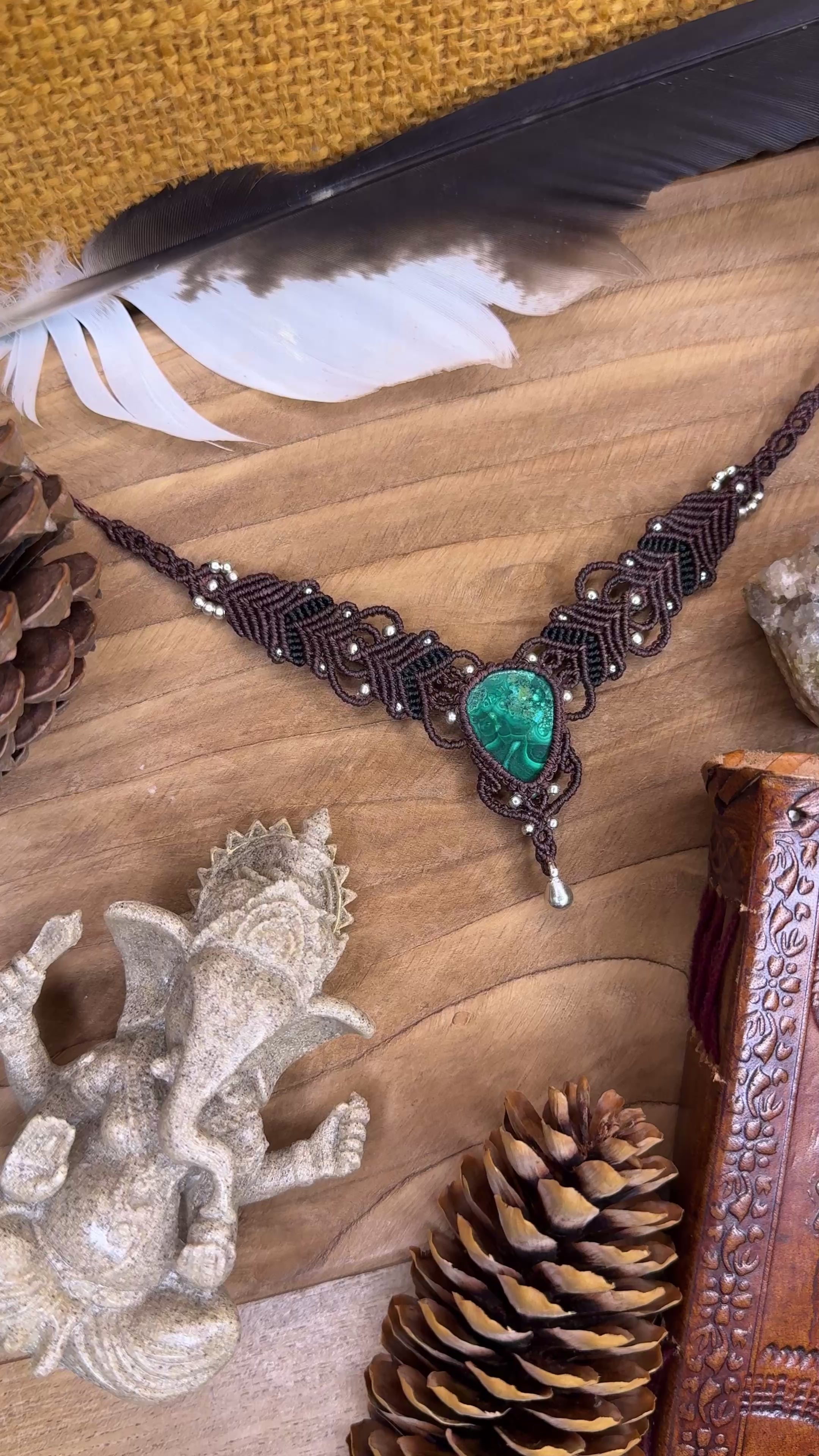 Collier • Malachite