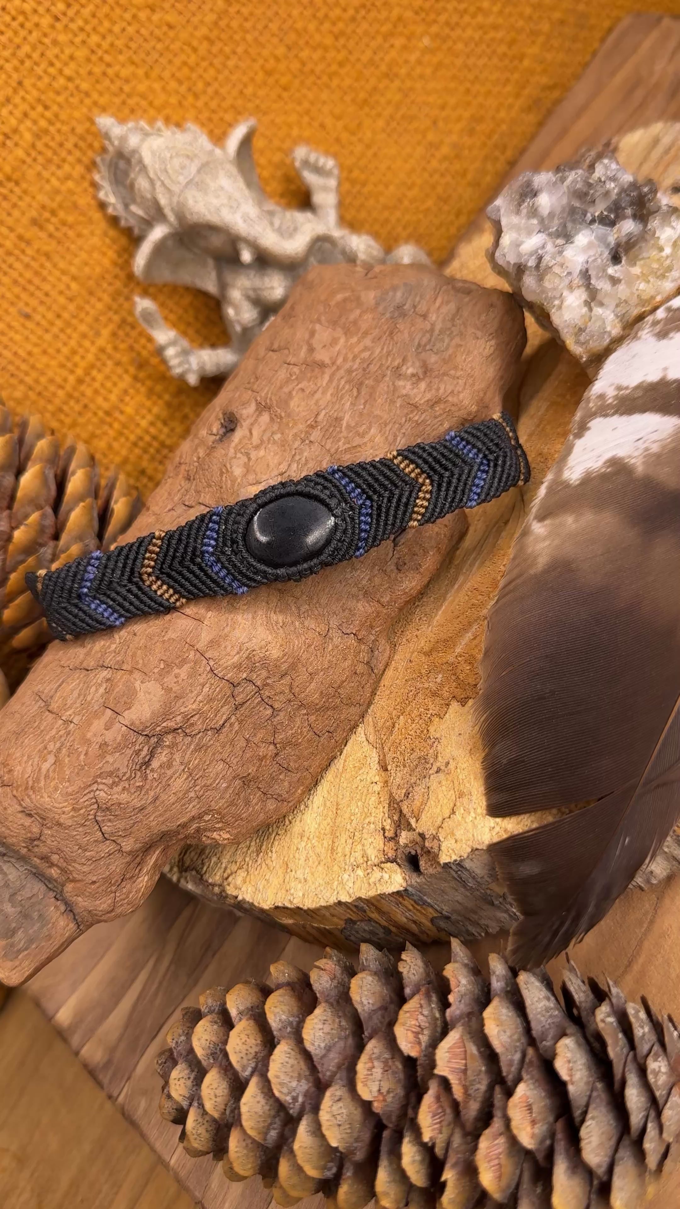 Bracelet • onyx noir