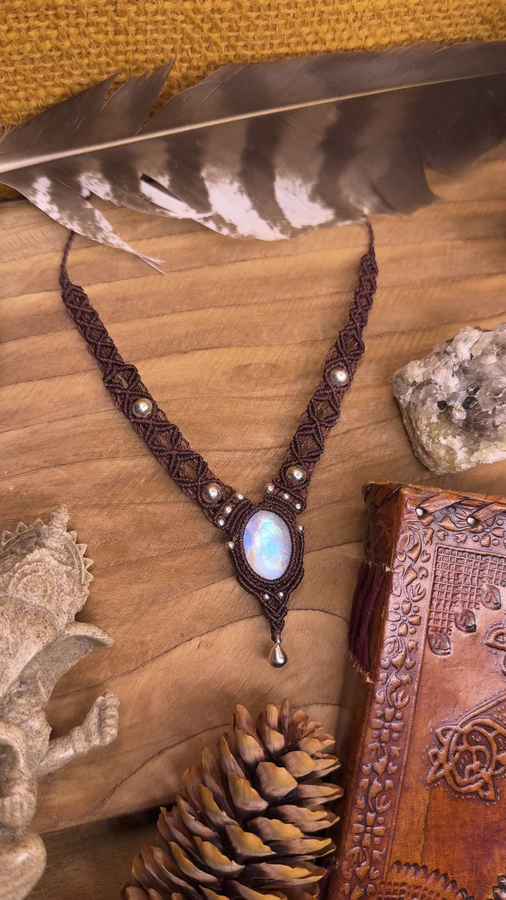 Collier • Pierre de lune