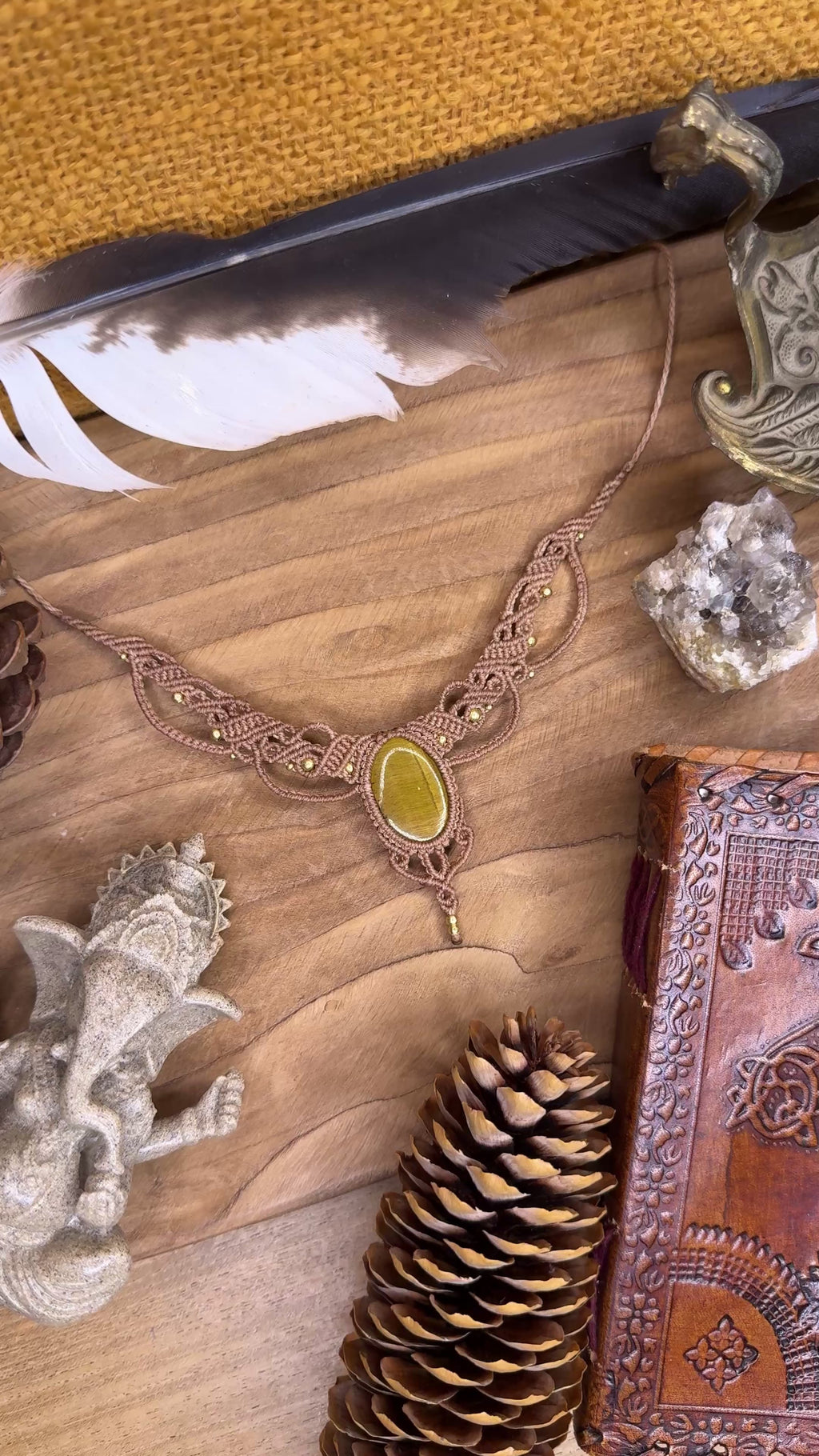 Collier • Œil de tigre
